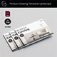 Product Catalog Brochure Template Landscape