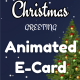 Christmas Greeting E-Card with many effects 