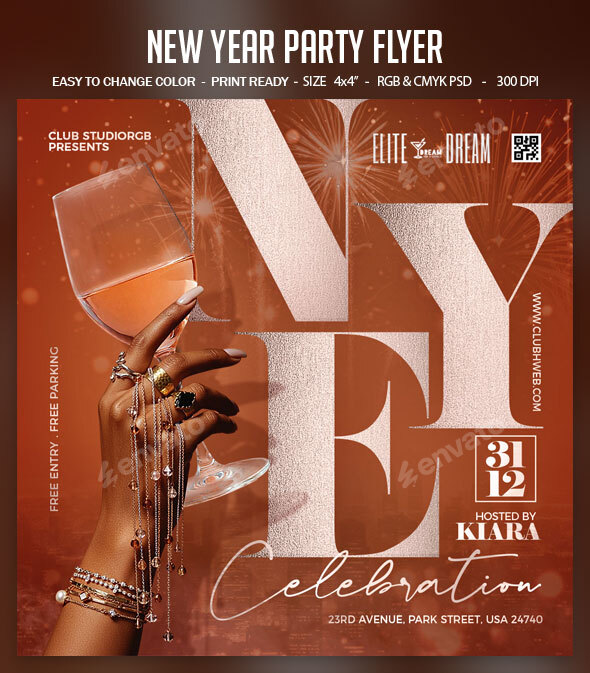 New Year Party Flyer