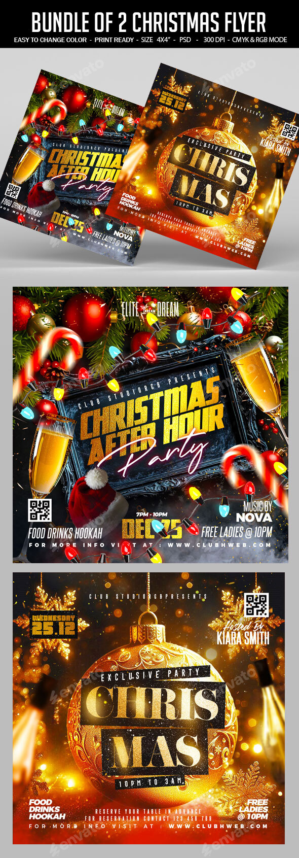 Christmas Bundle Flyer