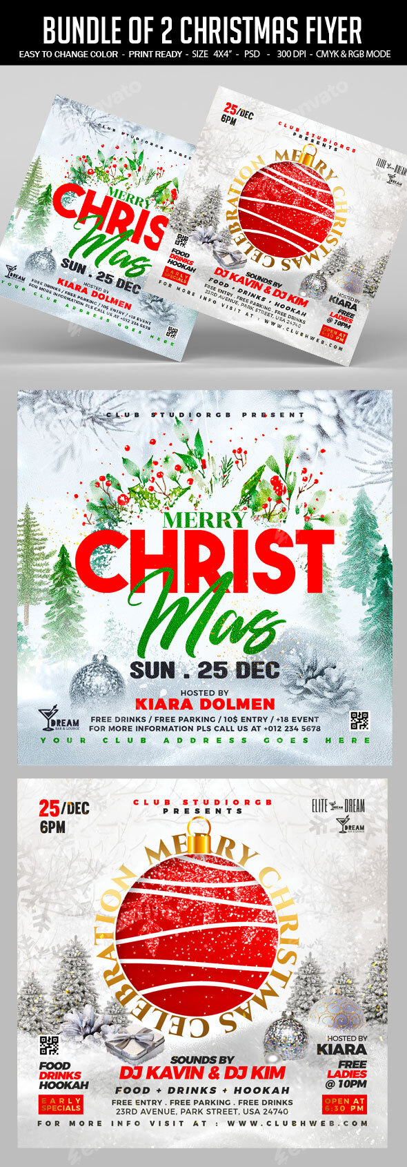 Christmas Flyer Bundle