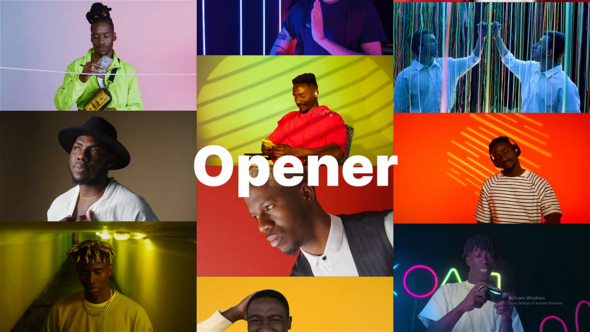 Rhythmic Opener Openers template preview