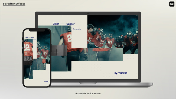 Fast Glitch Opener Openers template preview