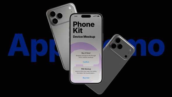 Phone 17 Mockup Product Promo template preview