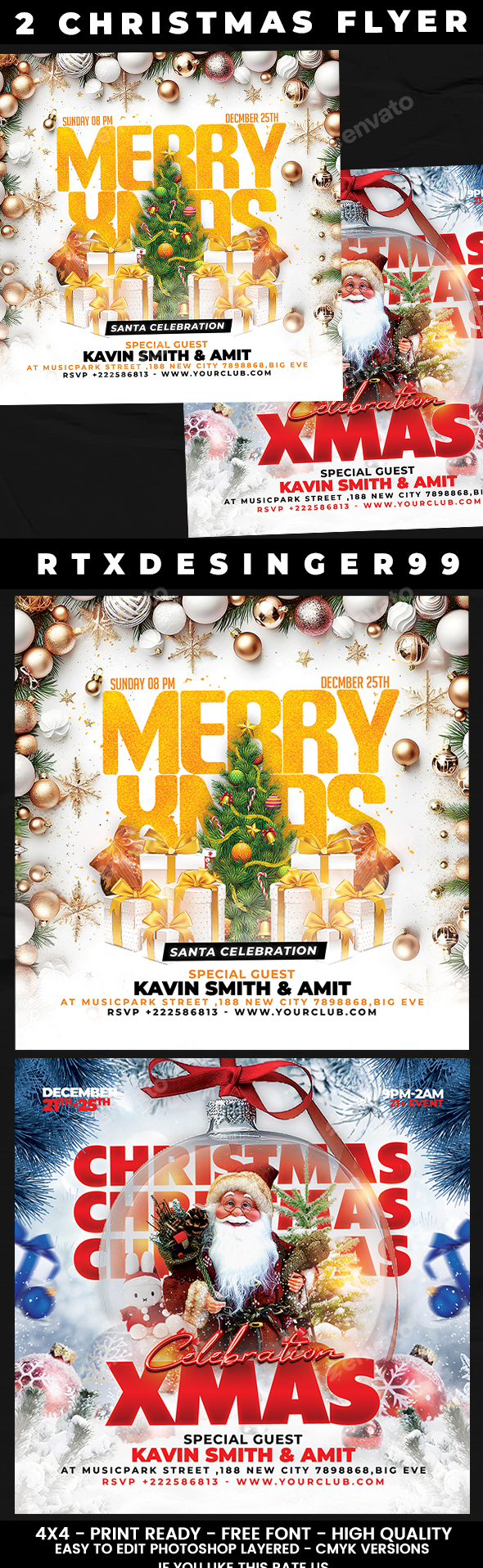 Christmas Flyer Bundle