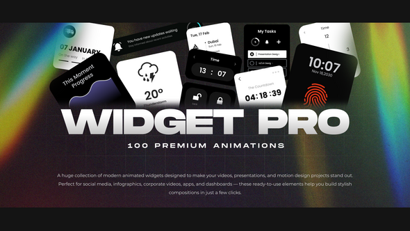 Widget Pro Elements template preview