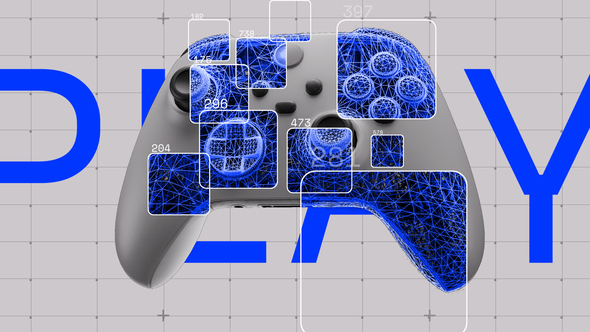 Gamer Glitch Stream Intro Opener Openers template preview