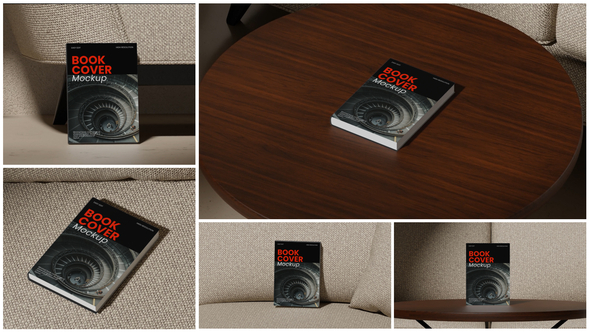 Book Cover Mockup Product Promo template preview
