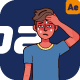 2D Medical Character Explainer – Health Symptoms Animation Pack - VideoHive Item for Sale