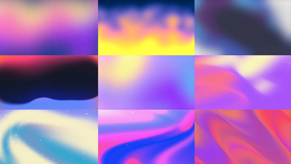 Abstract Gradient Background Elements template preview