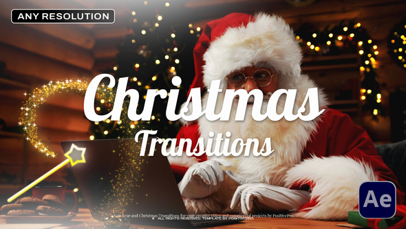 Christmas Transitions Elements template preview