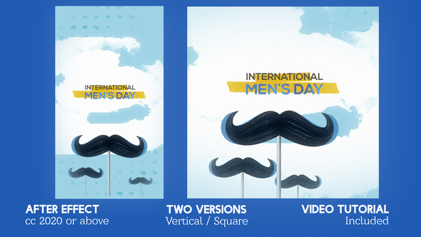 International Mens Day Openers template preview