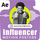 Influencer Motion Posters for After Effects - VideoHive Item for Sale