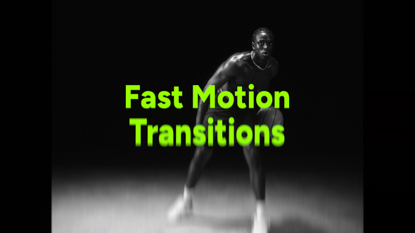 Fast Motion Transitions Elements template preview
