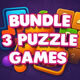 Best Puzzle Games - Bundle 3 games (Ready Mobile and Desktop) 