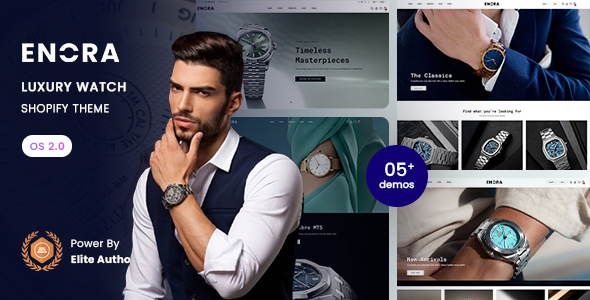 Enora – Luxury Watch Shopify 2.0 Theme