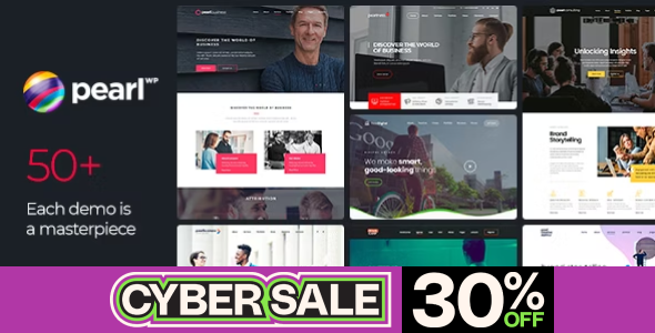 Pearl - Corporate Business WordPress Theme
