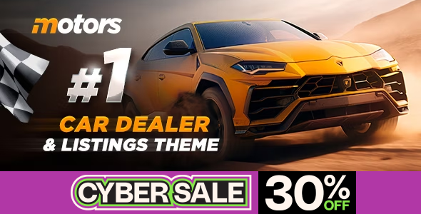 Motors - Car Dealer, Rental & Listing WordPress theme
