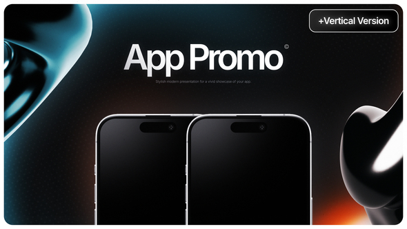 App Promo Product Promo template preview