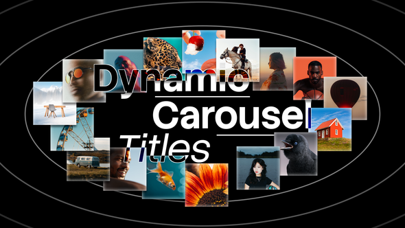 Dynamic Carousel Titles Titles template preview
