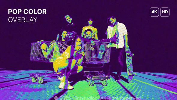 Overlay Pop Color Elements template preview