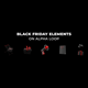 Pack Of Black Friday Elements On Alpha Loop - VideoHive Item for Sale