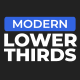 Modern Lower Thirds - VideoHive Item for Sale