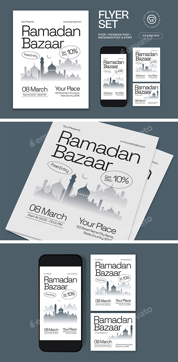 Ramadan Bazaar Flyer