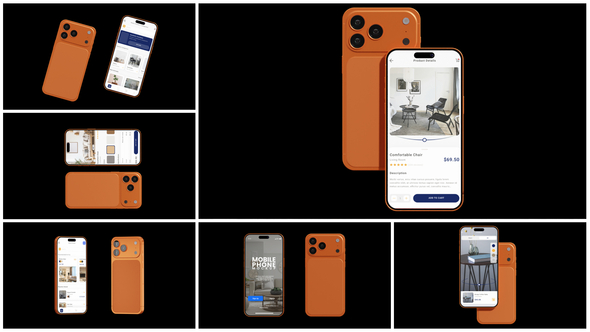 Mockup Phone Product Promo template preview