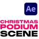 Christmas Confetti Product Podium | After Effects Template - VideoHive Item for Sale