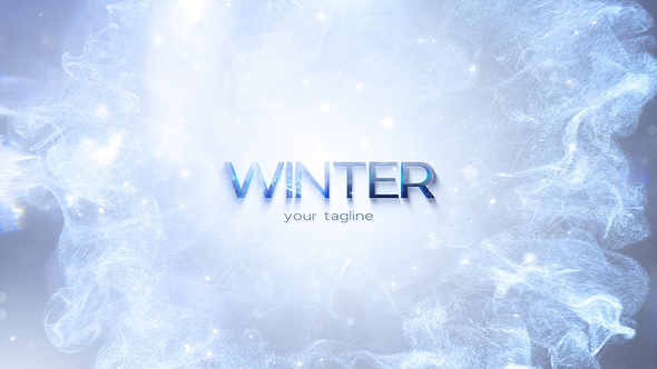 Winter Intro Openers template preview
