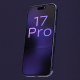 Phone 17 Pro Blue Mockup Phone 17 Pro Blue Mockup - VideoHive Item for Sale