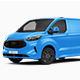 Ford Transit Custom Van Mockup 