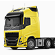 Volvo FH16 Truck Mockup 