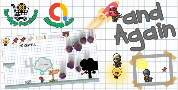 And Again Platform Puzzle Game