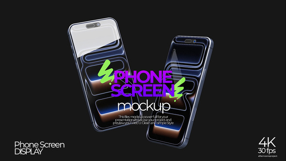 Phone 17 Mockup Screen Product Promo template preview