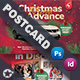 Christmas Sales Postcard Templates 