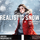 Realistic Snow Particle Overlays – Cinematic Winter Drift FX Pack - VideoHive Item for Sale