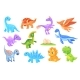 Cartoon Dinosaurs 