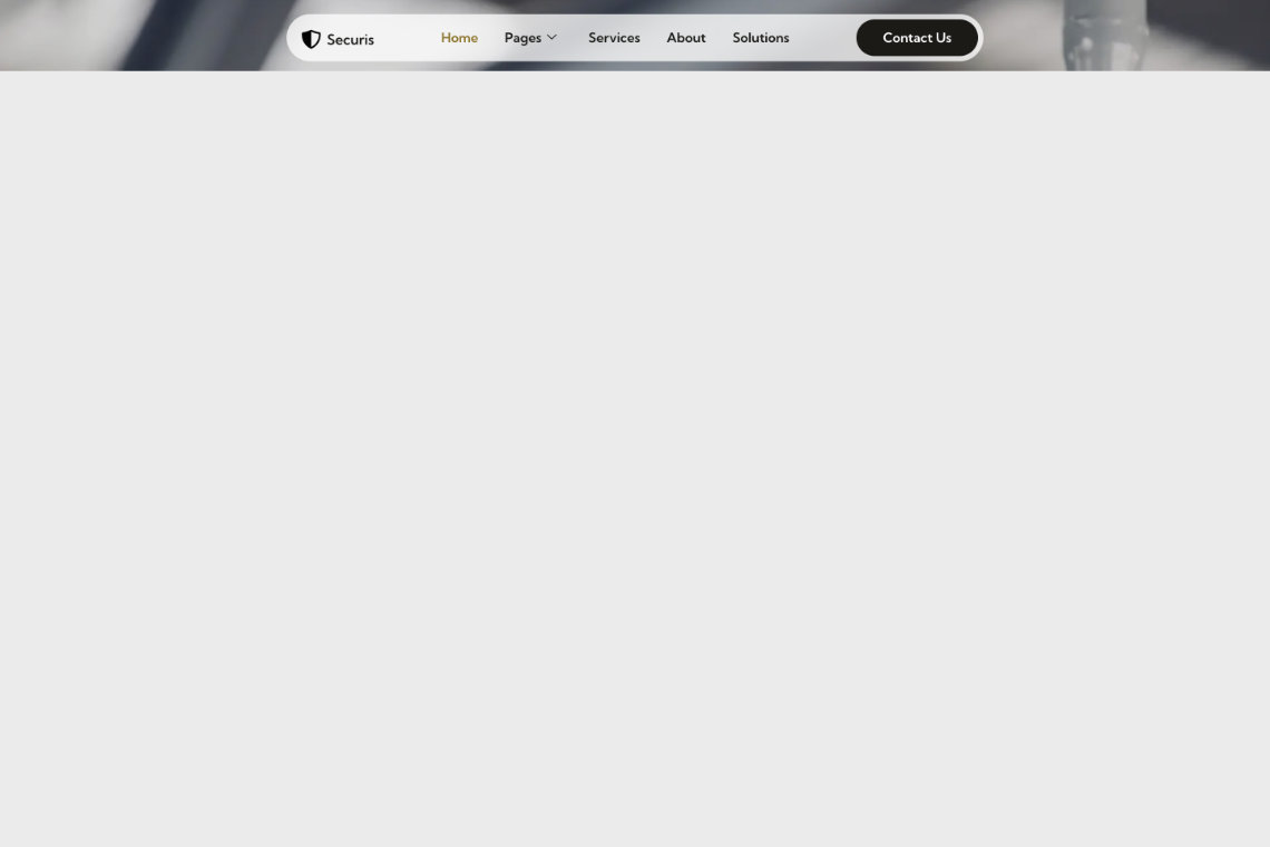 Securis - CCTV & Home Security Elementor Template Kit by kitpixel ...
