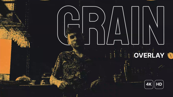 Grain Overlay Elements template preview