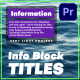 Info Block Titles 