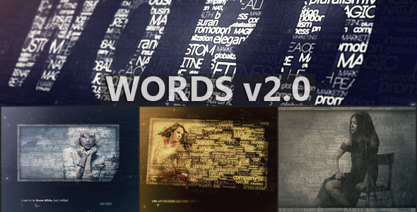 Words - VideoHive 4892382