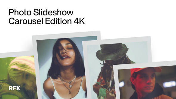 Photo Carousel Slideshow Video Displays template preview