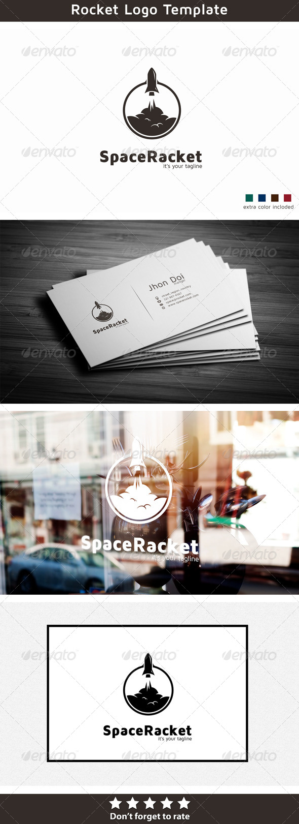 Rocket Logo - Objects Logo Templates