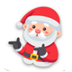 Christmas Stickers - WASticker, Sticker for Whatsapp Android App with AD Integration 