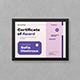 Lumera Certificate Design Template 