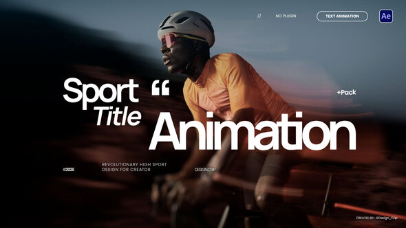 Sport Titles Titles template preview