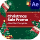 Christmas Sale Promo After Effect - VideoHive Item for Sale