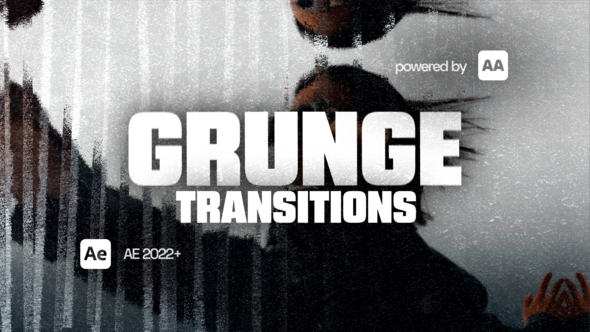 Gritty Grunge Transitions | AAPOWER Elements template preview